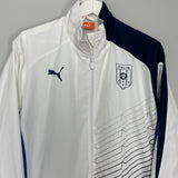 Shop 2013/14 ITALY TRACK JACKET (XL) PUMA, classic football shirts, vintage football shirts & retro soccer jerseys at Cult Kits