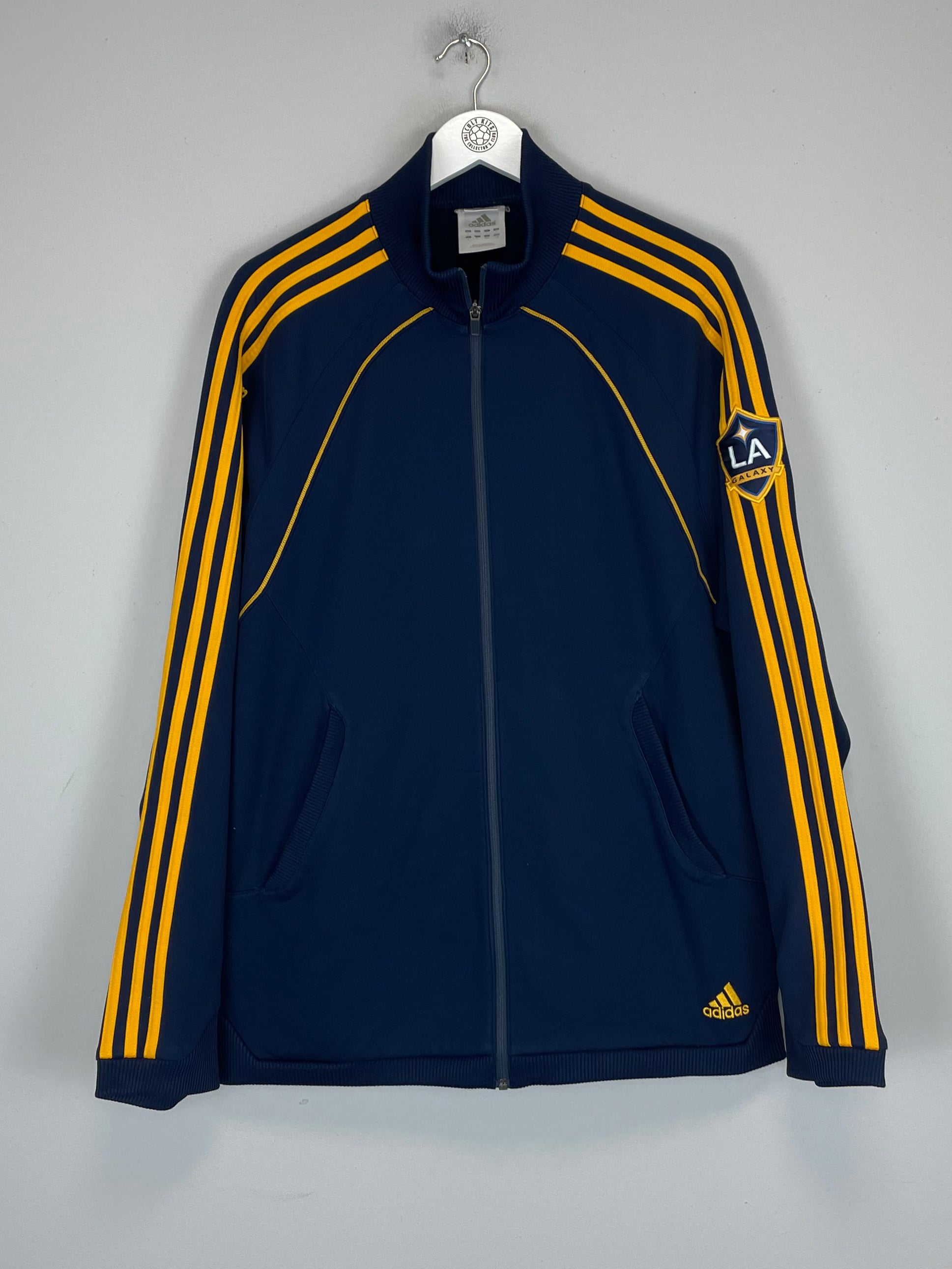 Shop 2007/08 LA GALAXY BECKHAM #23 TRACK JACKET (L) ADIDAS, classic football shirts, vintage football shirts & retro soccer jerseys at Cult Kits