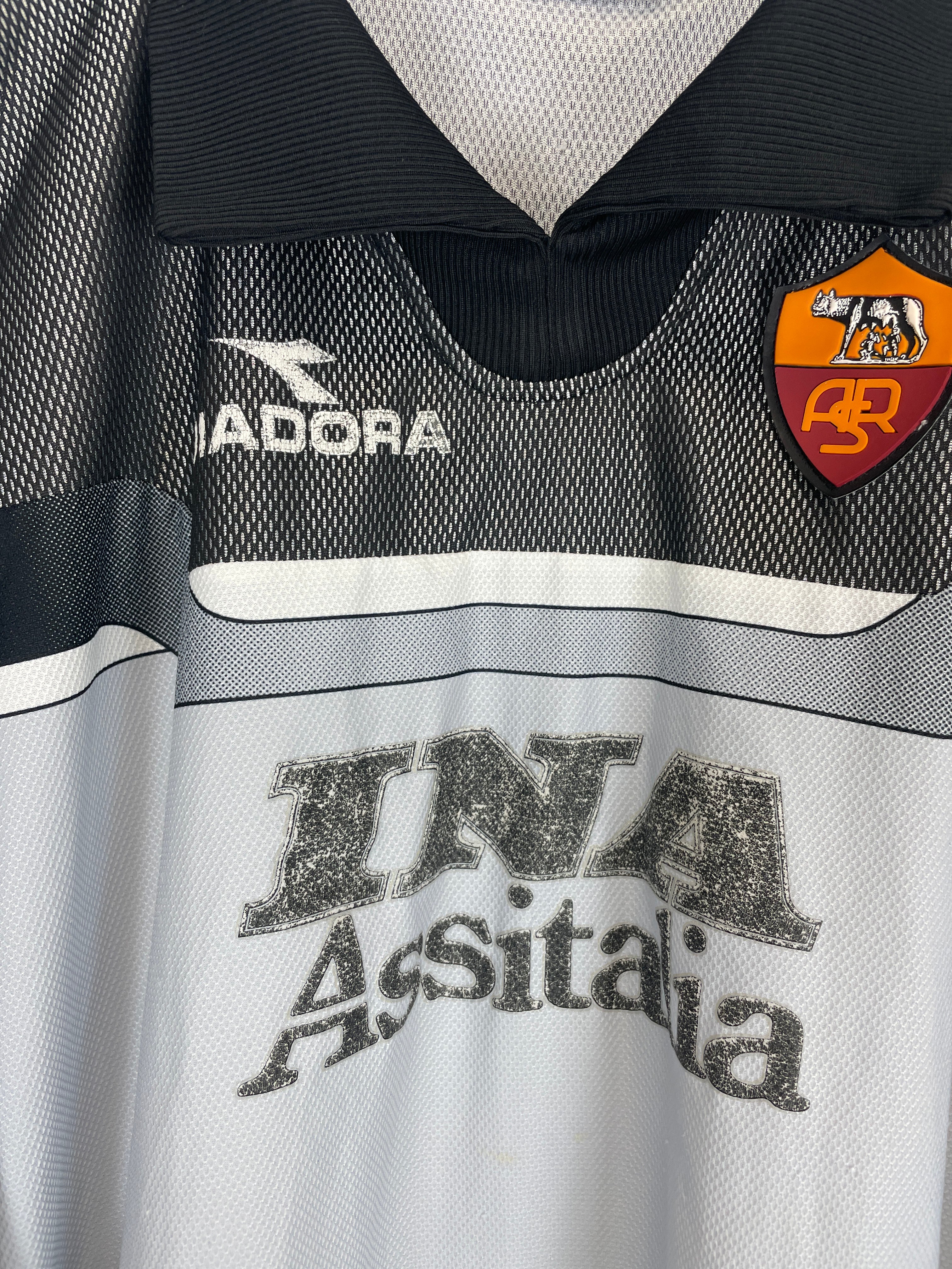 Shop 1999/00 ROMA GK SHIRT (XL) DIADORA, classic football shirts, vintage football shirts & retro soccer jerseys at Cult Kits