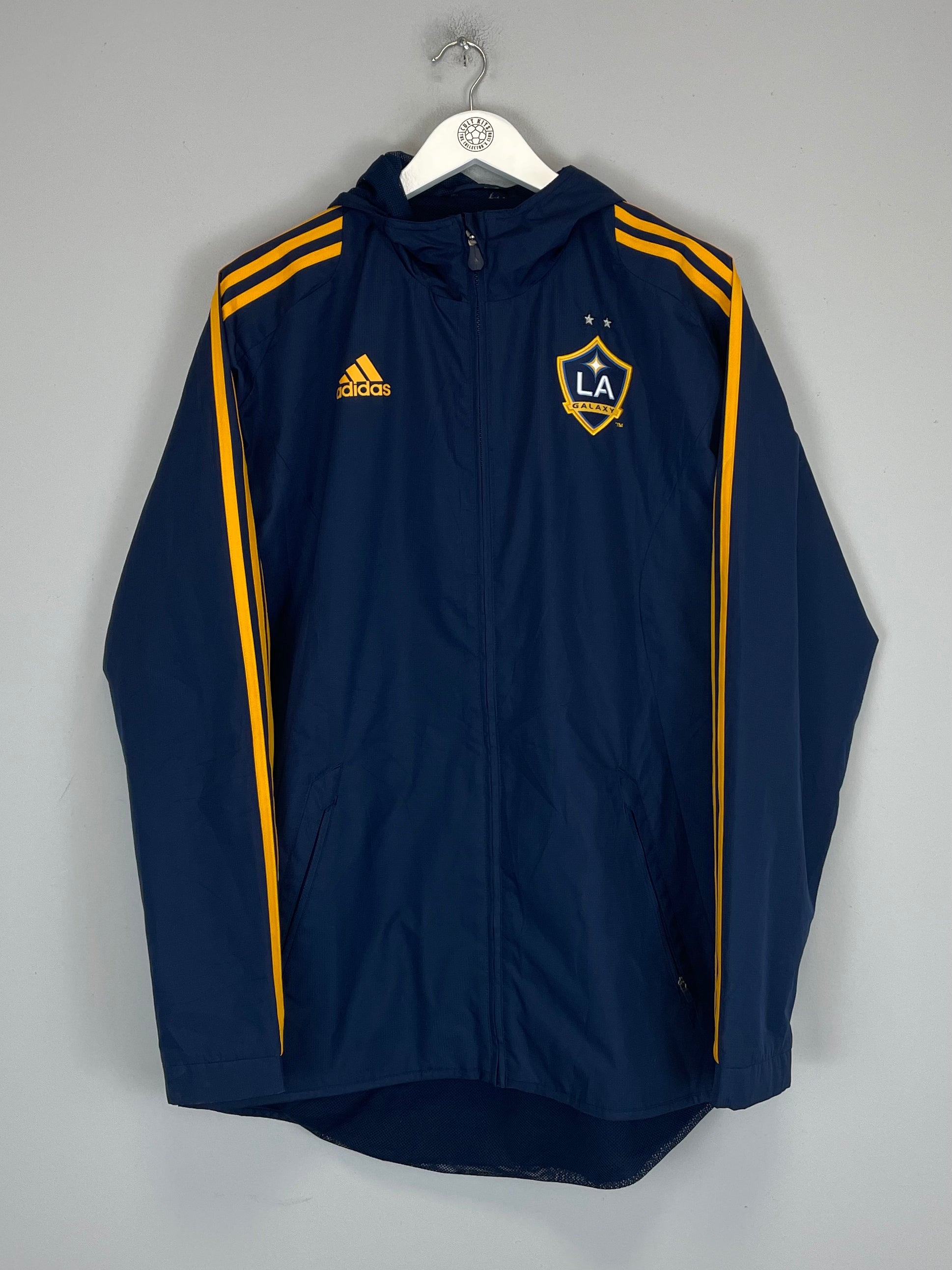 Shop 2011/13 LA GALAXY RAIN JACKET (XL) ADIDAS, classic football shirts, vintage football shirts & retro soccer jerseys at Cult Kits