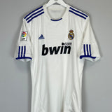 Shop 2010/11 REAL MADRID RONALDO #7 HOME SHIRT (L) ADIDAS, classic football shirts, vintage football shirts & retro soccer jerseys at Cult Kits