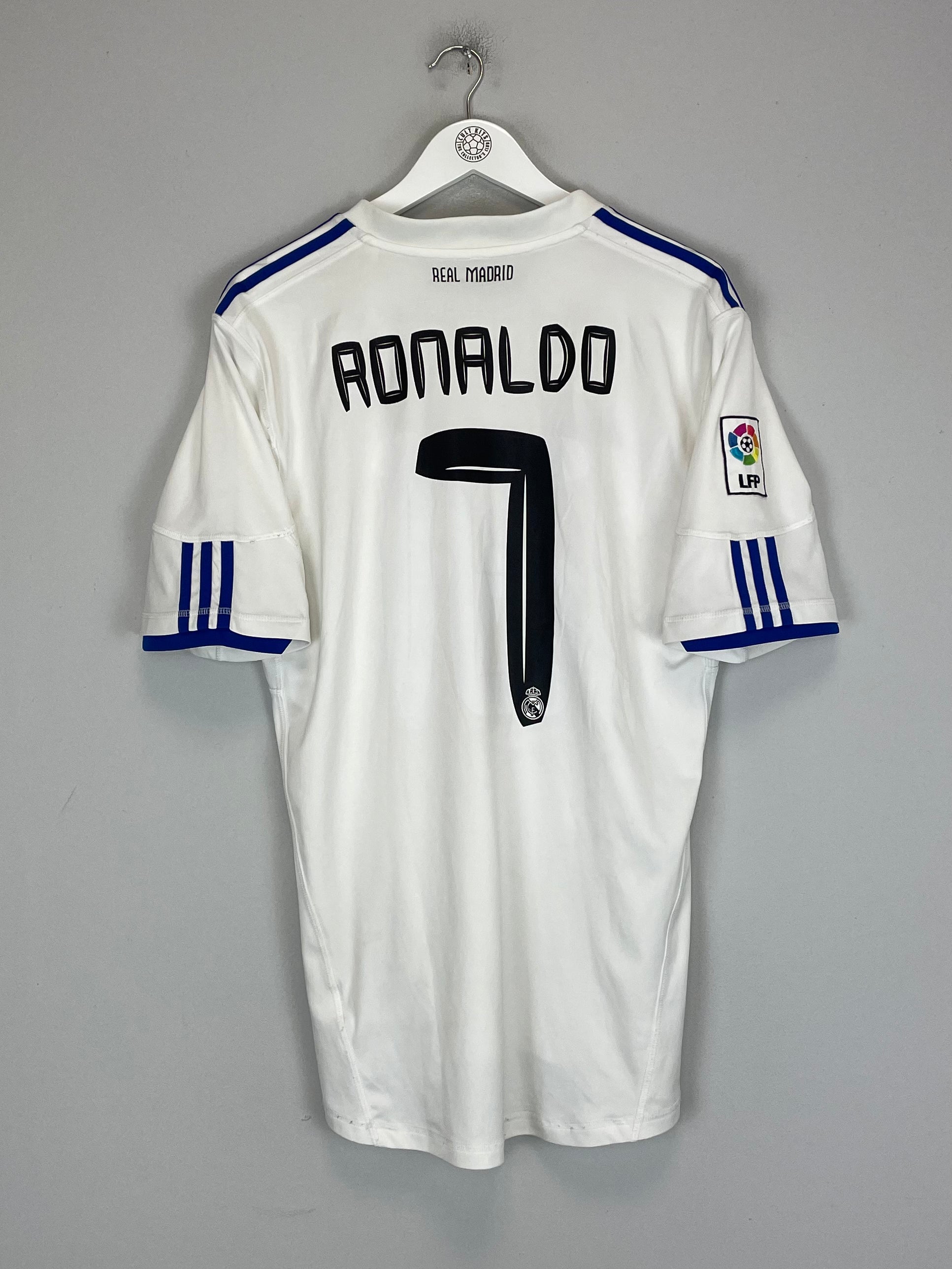 Shop 2010/11 REAL MADRID RONALDO #7 HOME SHIRT (L) ADIDAS, classic football shirts, vintage football shirts & retro soccer jerseys at Cult Kits