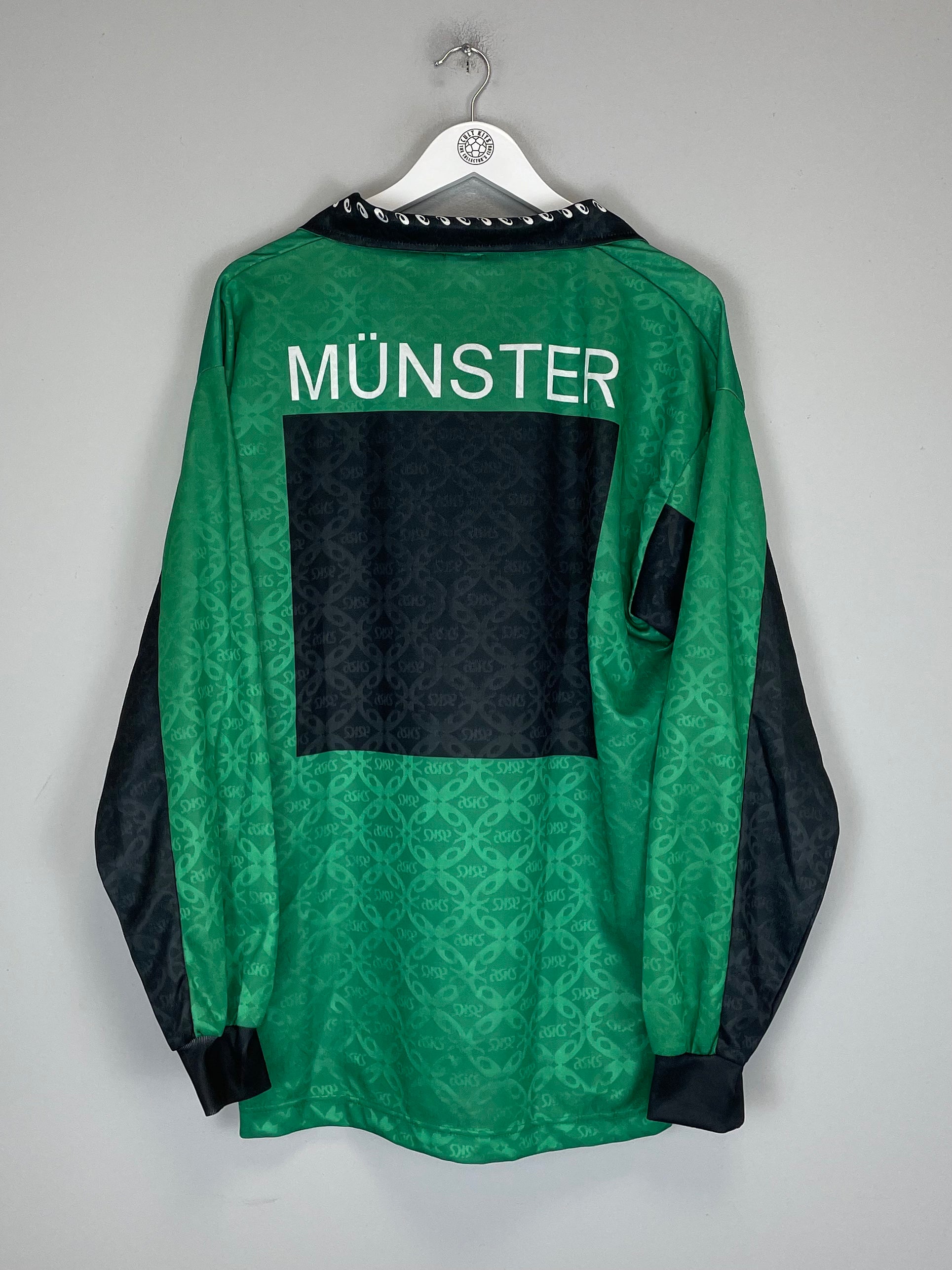 Shop 1996/97 PREUSSEN MUNSTER L/S HOME SHIRT (XL) ASICS, classic football shirts, vintage football shirts & retro soccer jerseys at Cult Kits