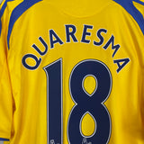 Shop 2008/09 CHELSEA QUARESMA #18 THIRD SHIRT (XL) ADIDAS, classic football shirts, vintage football shirts & retro soccer jerseys at Cult Kits