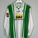 Shop 1996/97 WERDER BREMEN L/S HOME SHIRT (S) PUMA, classic football shirts, vintage football shirts & retro soccer jerseys at Cult Kits