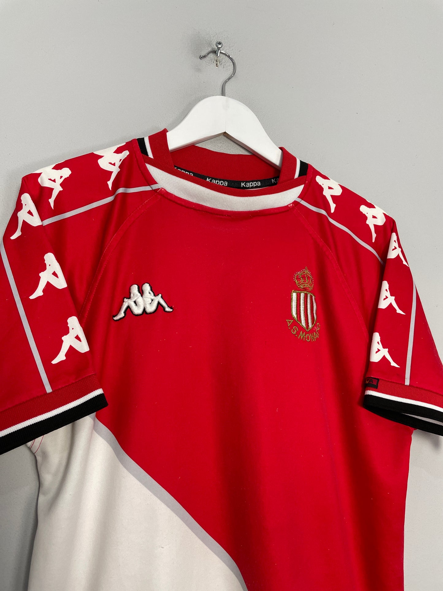 1999/00 MONACO HOME SHIRT (M) KAPPA