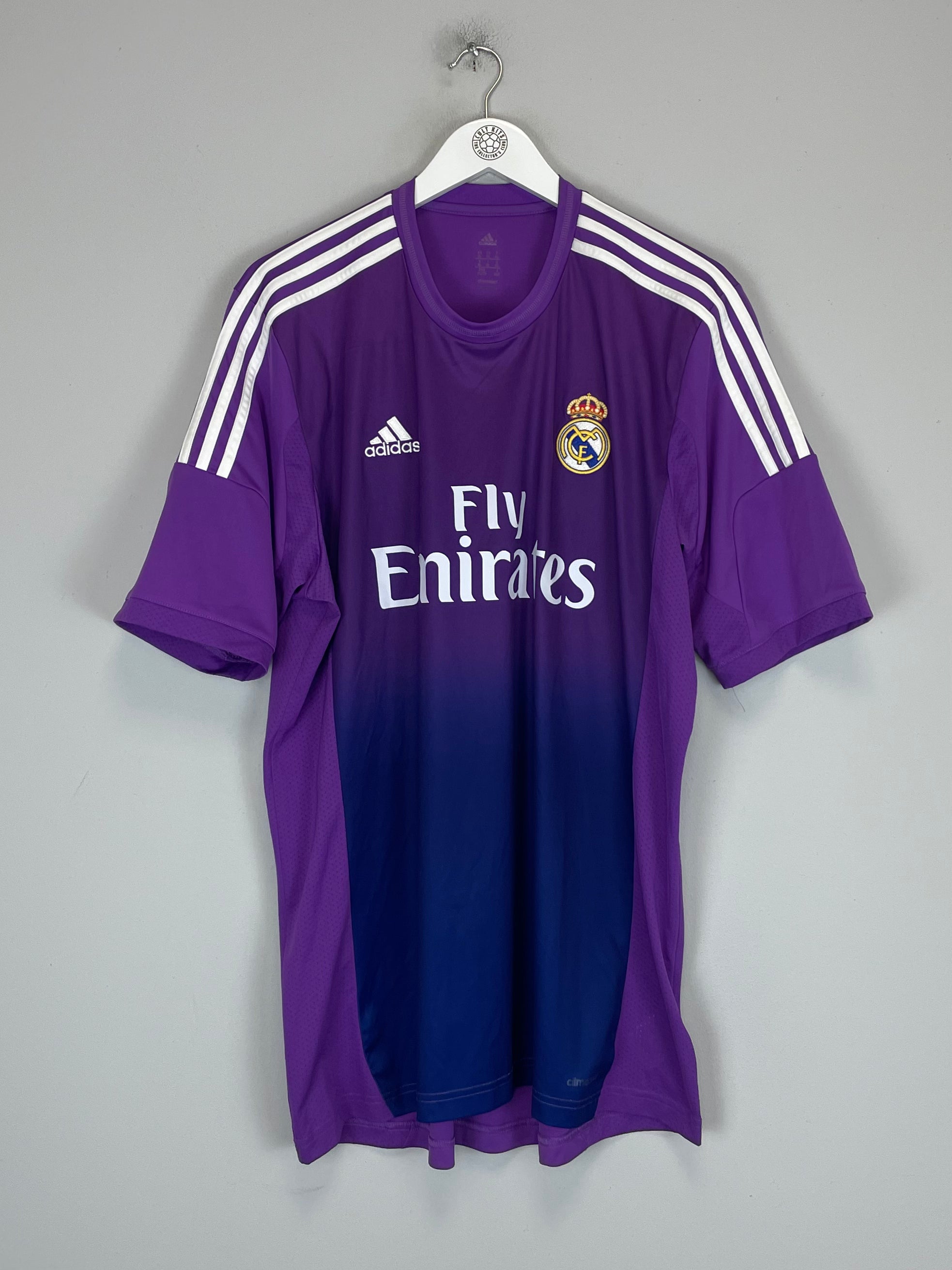 Shop 2013/14 REAL MADRID CASILLAS #1 GK SHIRT (XL) ADIDAS, classic football shirts, vintage football shirts & retro soccer jerseys at Cult Kits