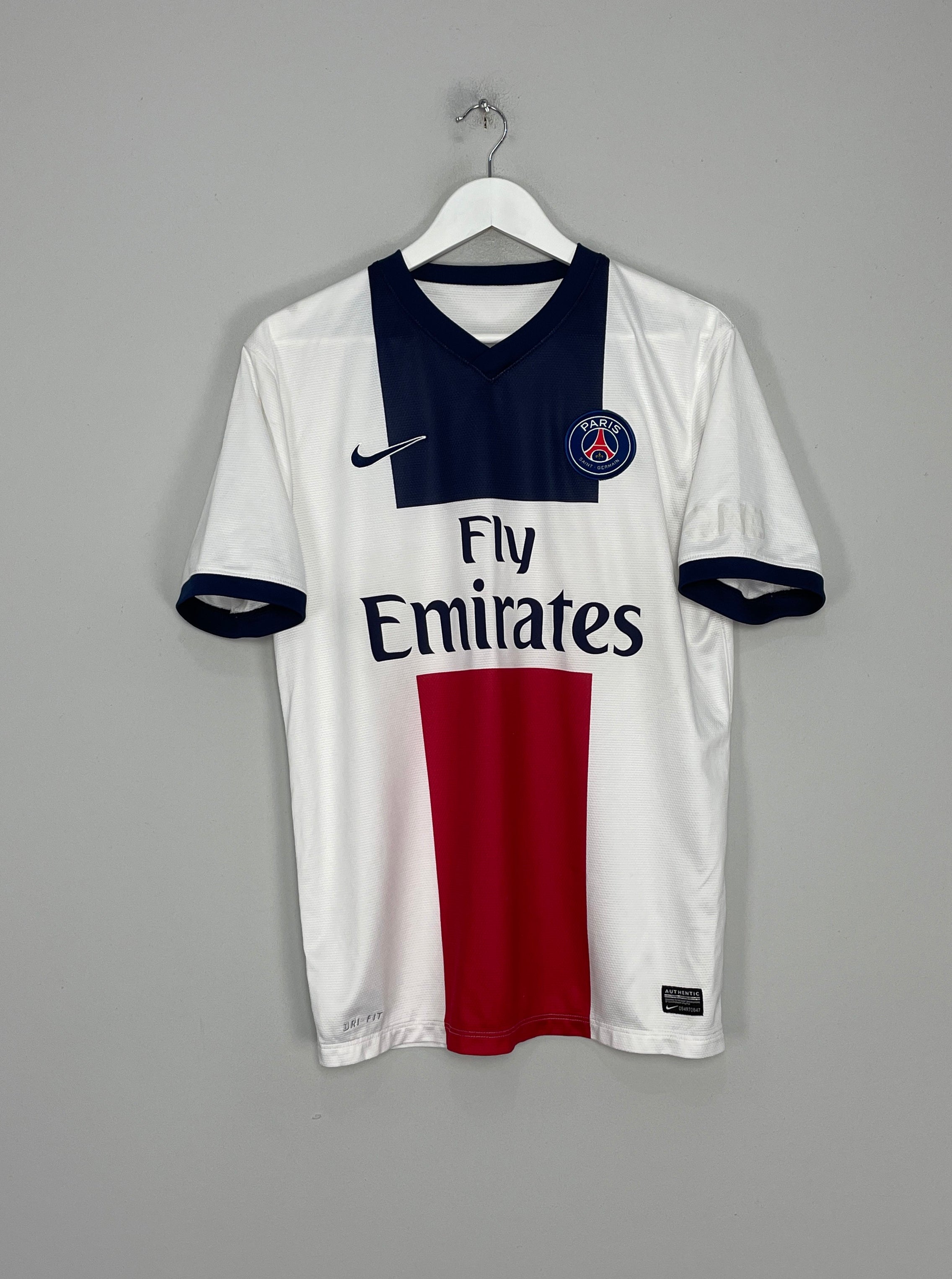 Shop 2013/14 PSG IBRAHIMOVIC #10 AWAY SHIRT (M) NIKE, classic football shirts, vintage football shirts & retro soccer jerseys at Cult Kits