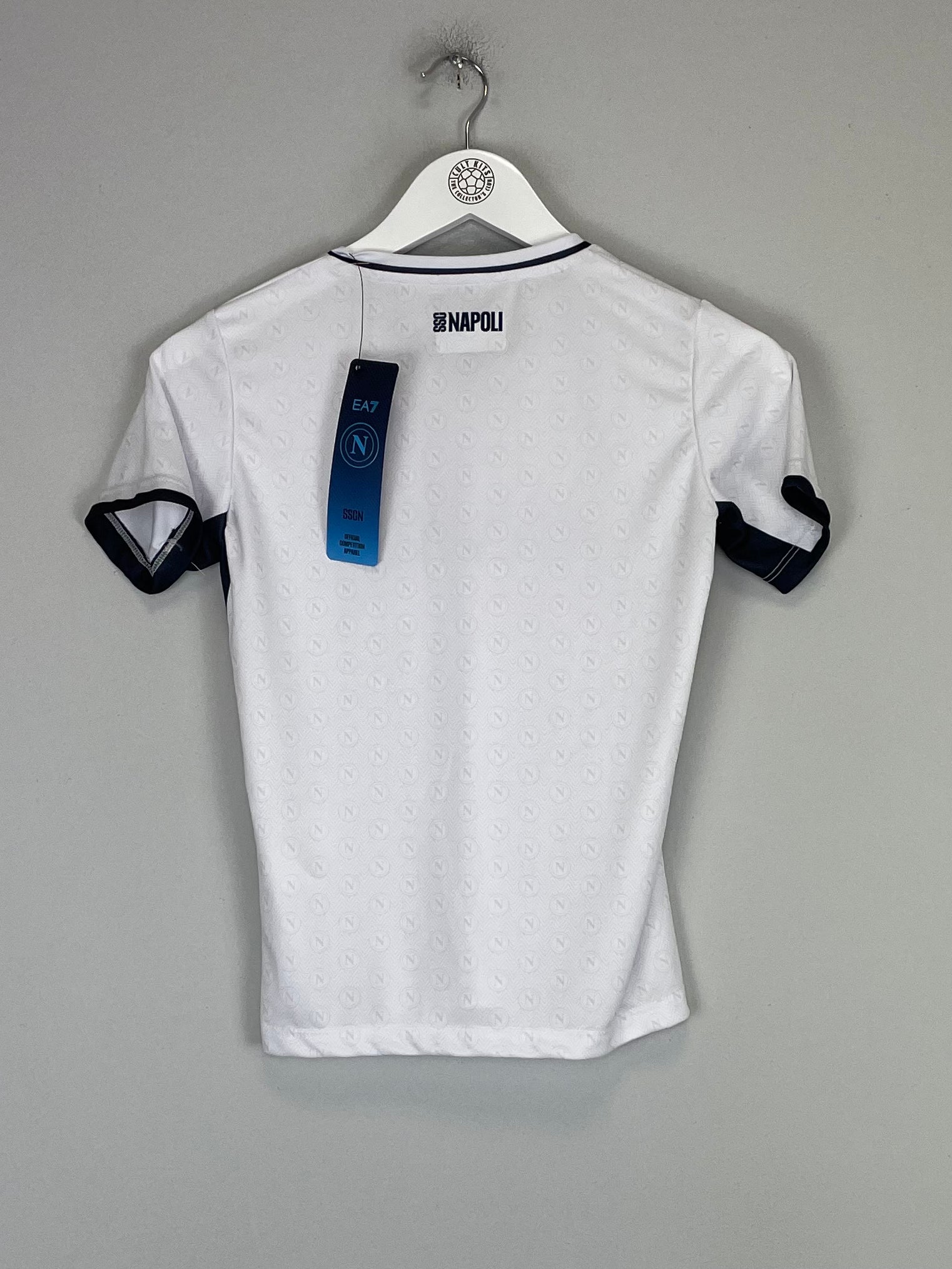 Shop 2024/25 Napoli *BNWT* Stadium Away Shirt (Kids - Multiple Sizes) EA7, classic football shirts, vintage football shirts & retro soccer jerseys at Cult Kits