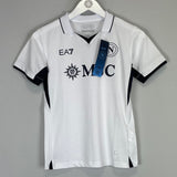 Shop 2024/25 Napoli *BNWT* Authentic Away Shirt (Kids - Multiple Sizes) EA7, classic football shirts, vintage football shirts & retro soccer jerseys at Cult Kits