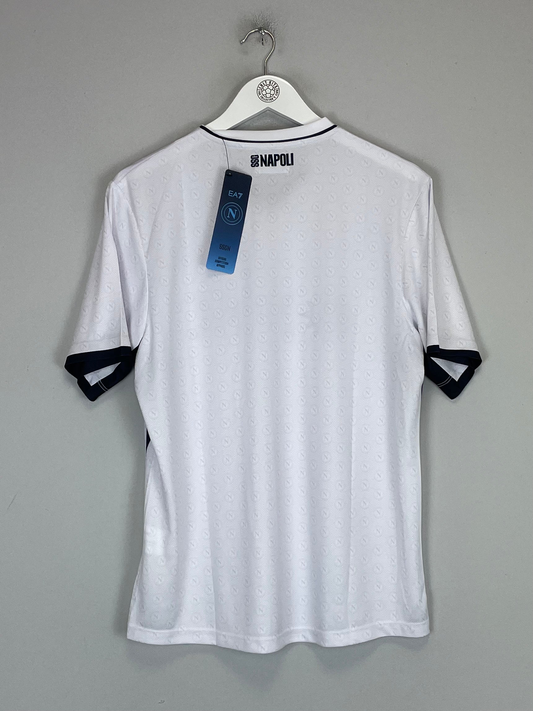 Shop 2024/25 Napoli *BNWT* Stadium Away Shirt (Multiple Sizes) EA7, classic football shirts, vintage football shirts & retro soccer jerseys at Cult Kits
