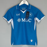 Shop 2024/25 Napoli *BNWT* Authentic Home Shirt (Kids - Multiple Sizes) EA7, classic football shirts, vintage football shirts & retro soccer jerseys at Cult Kits