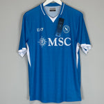 Shop 2024/25 Napoli *BNWT* Stadium Home Shirt (Multiple Sizes) EA7, classic football shirts, vintage football shirts & retro soccer jerseys at Cult Kits