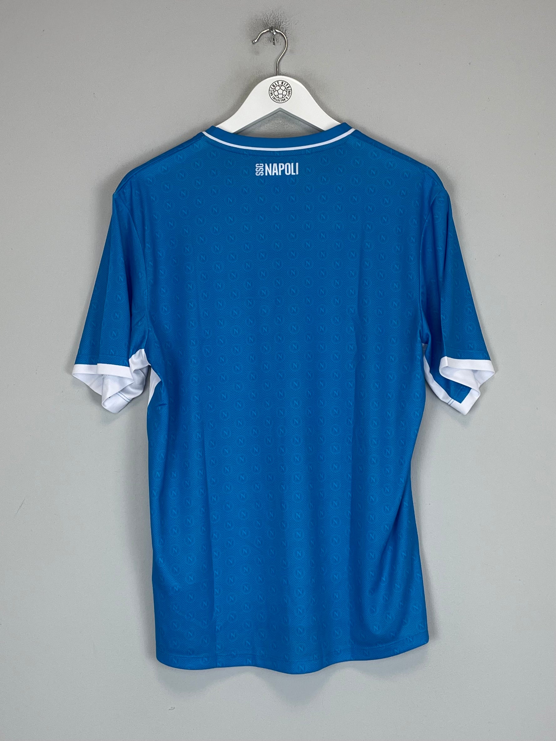 Shop 2024/25 Napoli *BNWT* Stadium Home Shirt (Multiple Sizes) EA7, classic football shirts, vintage football shirts & retro soccer jerseys at Cult Kits
