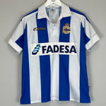 Shop 2006/07 DEPORTIVO LA CORUNA *CENTENARY* HOME SHIRT (XS) JOMA, classic football shirts, vintage football shirts & retro soccer jerseys at Cult Kits