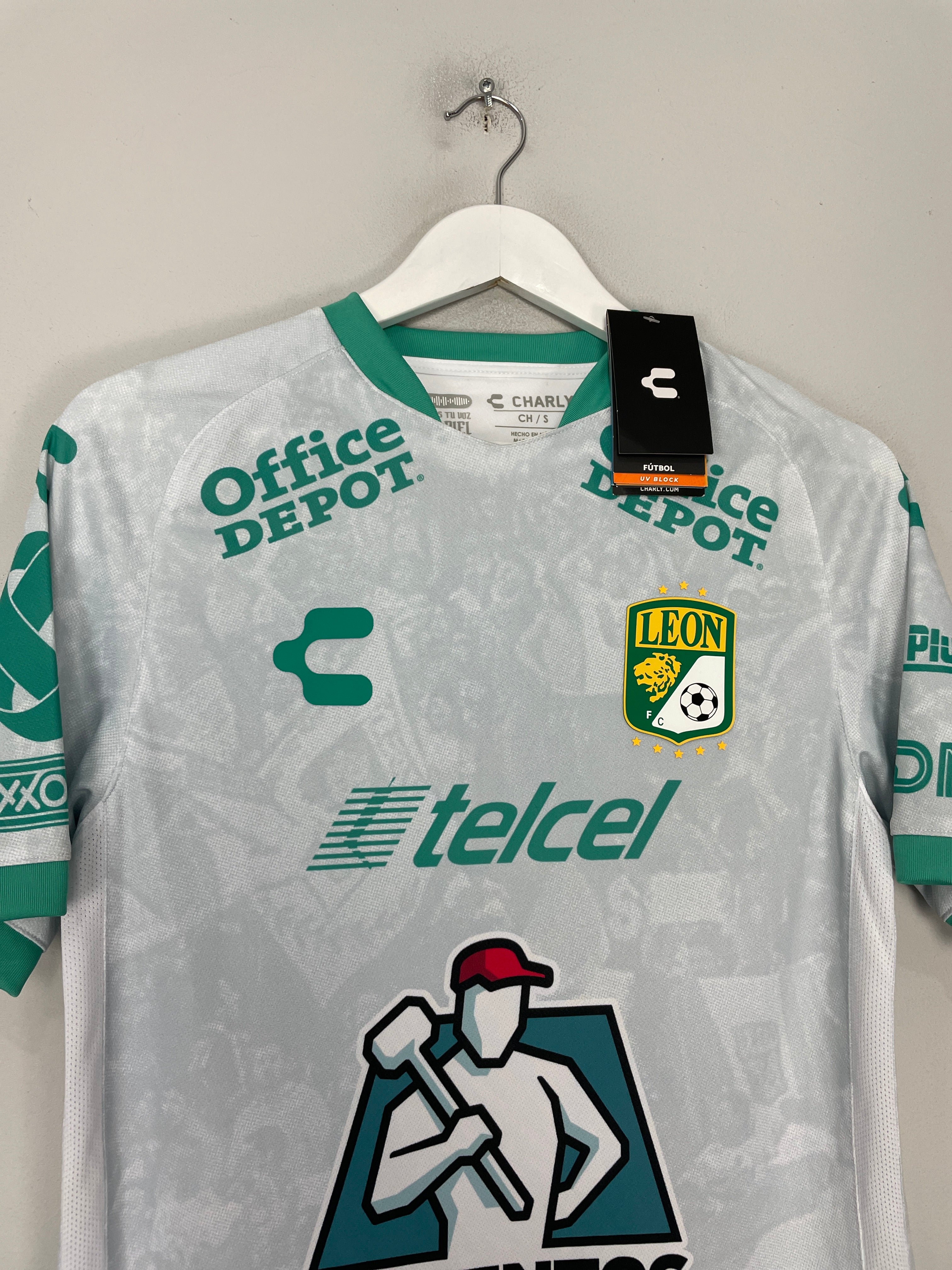 Shop 2021/22 CLUB LEON *BNWT* AWAY SHIRT (S) CHARLY, classic football shirts, vintage football shirts & retro soccer jerseys at Cult Kits