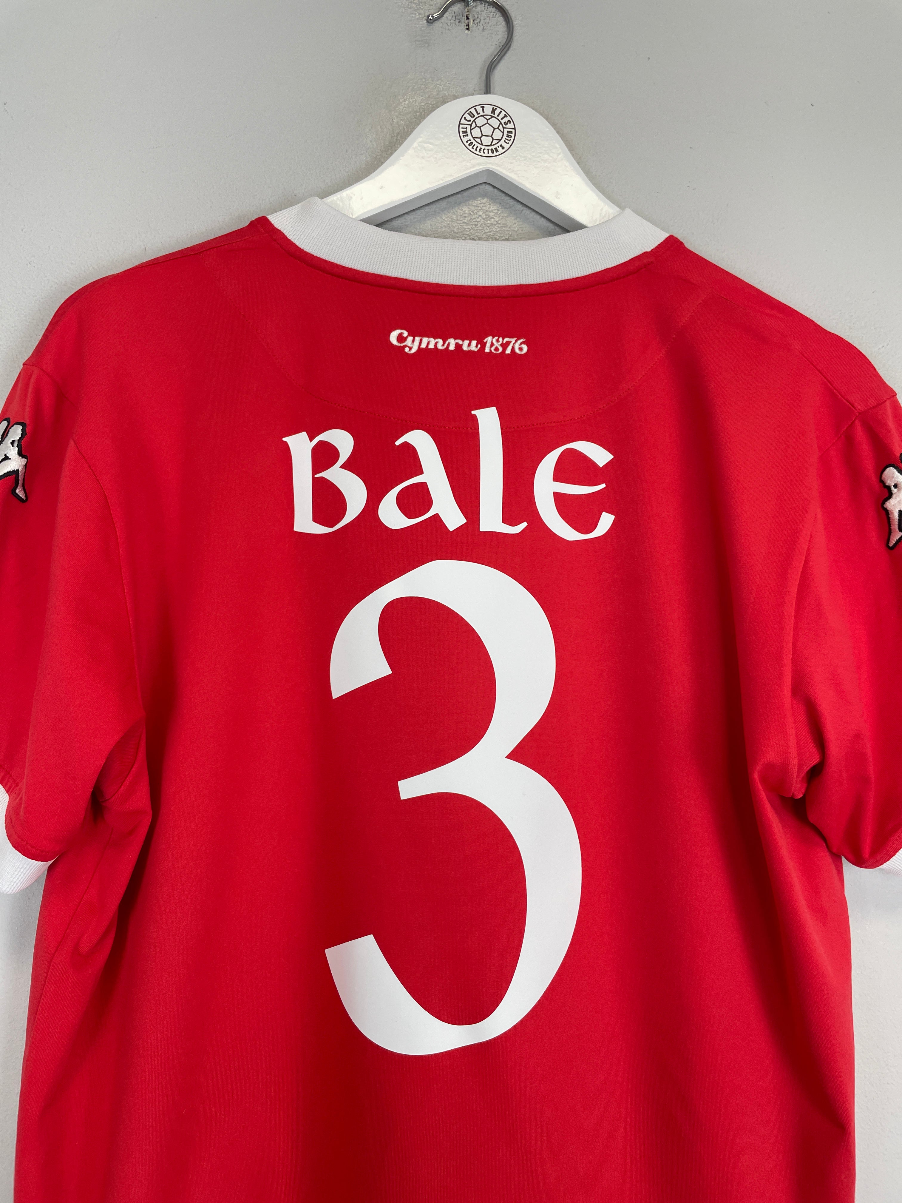 Shop 2006/07 WALES BALE #3 HOME SHIRT (XL) KAPPA, classic football shirts, vintage football shirts & retro soccer jerseys at Cult Kits