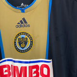 2012/14 PHILADELPHIA UNION *PLAYER ISSUE* AWAY SHIRT (XL) ADIDAS