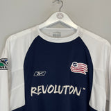 2004 NEW ENGLAND REVOLUTION TRAINING SHIRT (S) REEBOK