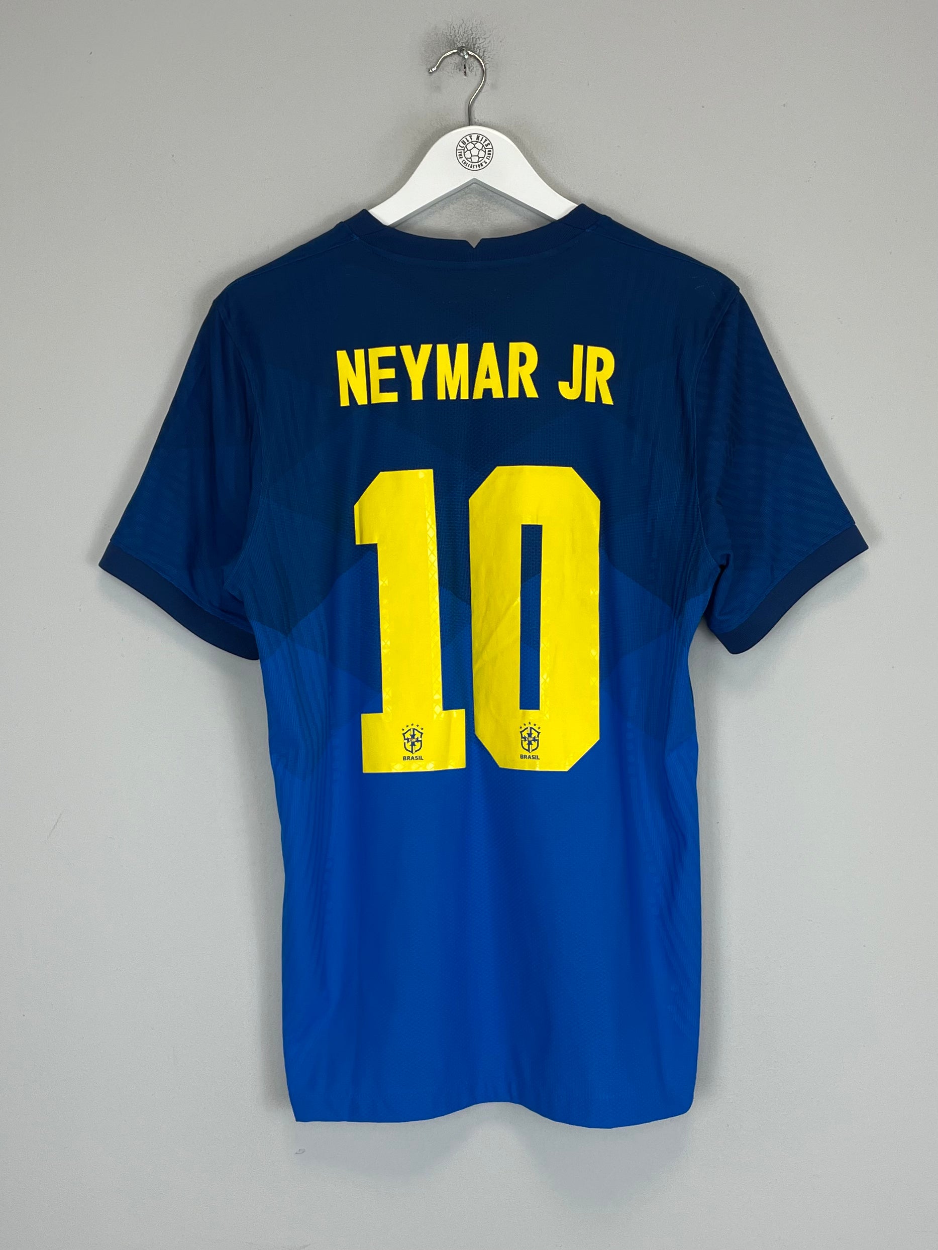 2020/21 BRAZIL NEYMAR JR #10 *AUTHENTIC* AWAY SHIRT (L) NIKE 2020/21 BRAZIL NEYMAR JR #10 *AUTHENTIC* AWAY SHIRT (L) NIKE