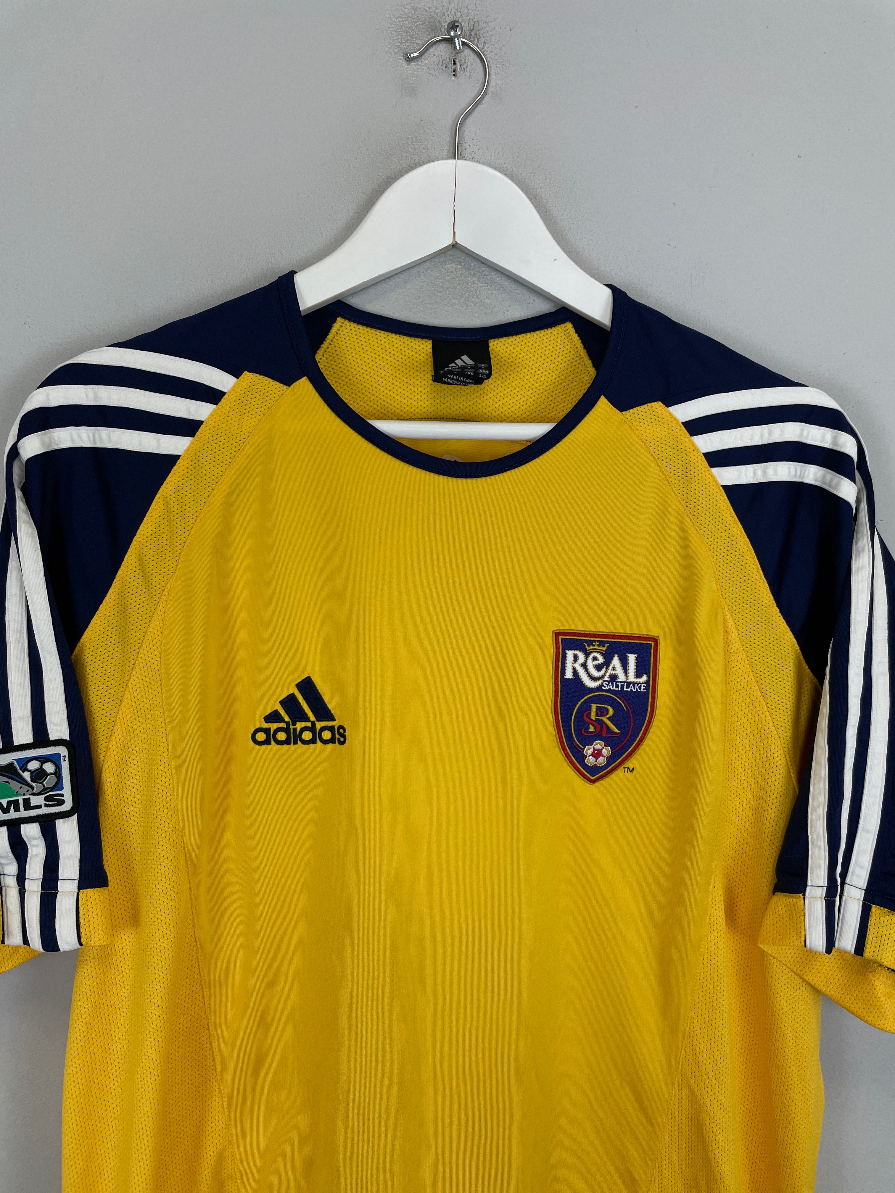 Shop 2005/06 REAL SALT LAKE TRAINING SHIRT (L) ADIDAS, classic football shirts, vintage football shirts & retro soccer jerseys at Cult Kits