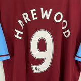 Shop 2007/08 ASTON VILLA HAREWOOD #9 HOME SHIRT (XXL) NIKE, classic football shirts, vintage football shirts & retro soccer jerseys at Cult Kits
