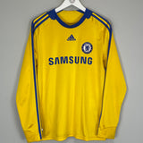 Shop 2008/09 CHELSEA QUARESMA #18 L/S THIRD SHIRT (M) ADIDAS, classic football shirts, vintage football shirts & retro soccer jerseys at Cult Kits