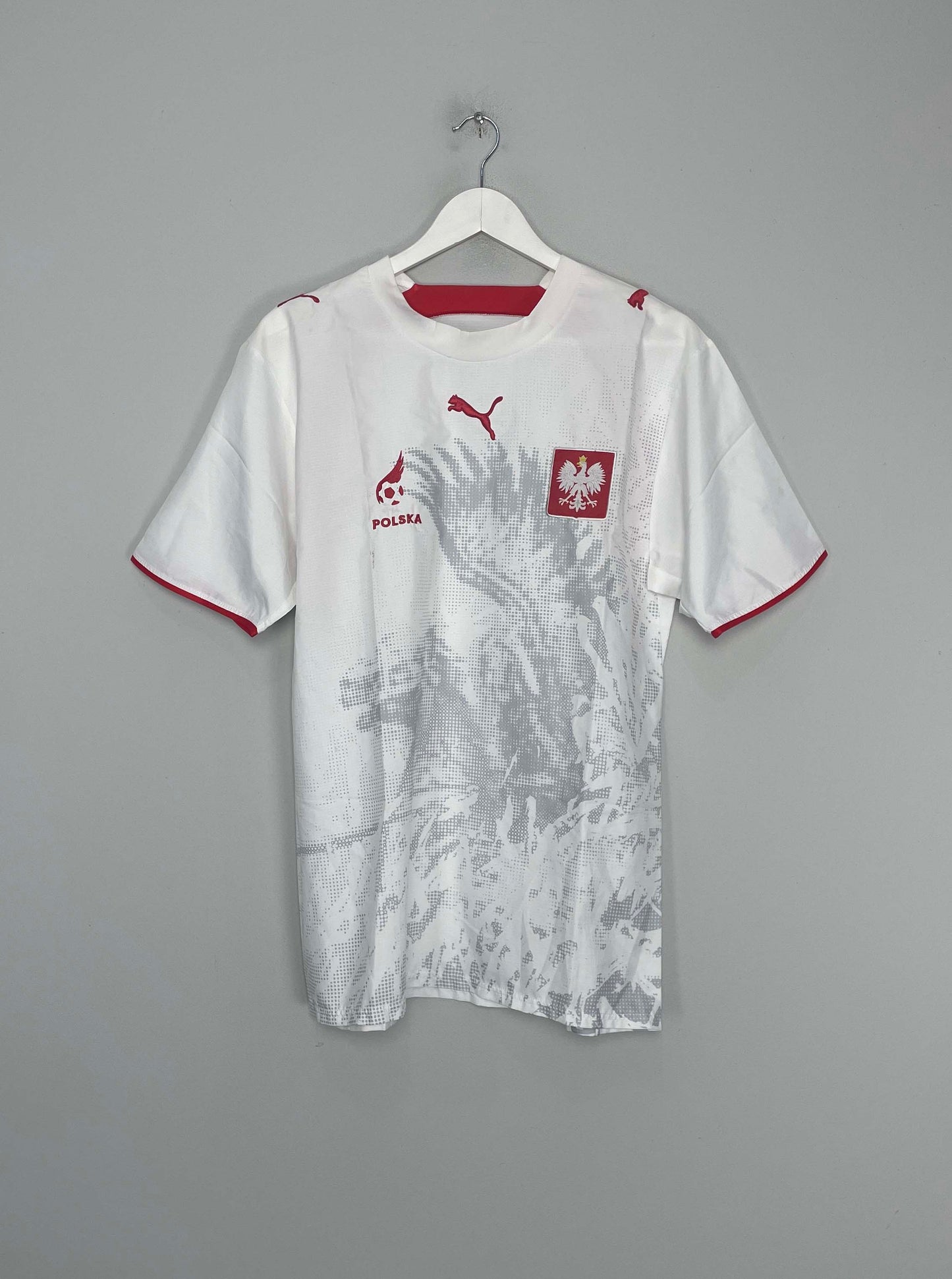 2006/08 POLAND HOME SHIRT (M) PUMA