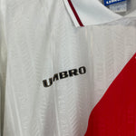 Shop 1996/97 PERU HOME SHIRT (S) UMBRO, classic football shirts, vintage football shirts & retro soccer jerseys at Cult Kits
