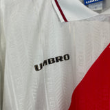 Shop 1996/97 PERU HOME SHIRT (S) UMBRO, classic football shirts, vintage football shirts & retro soccer jerseys at Cult Kits
