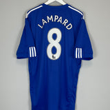 Shop 2009/10 CHELSEA LAMPARD #8 HOME SHIRT (XL) ADIDAS, classic football shirts, vintage football shirts & retro soccer jerseys at Cult Kits