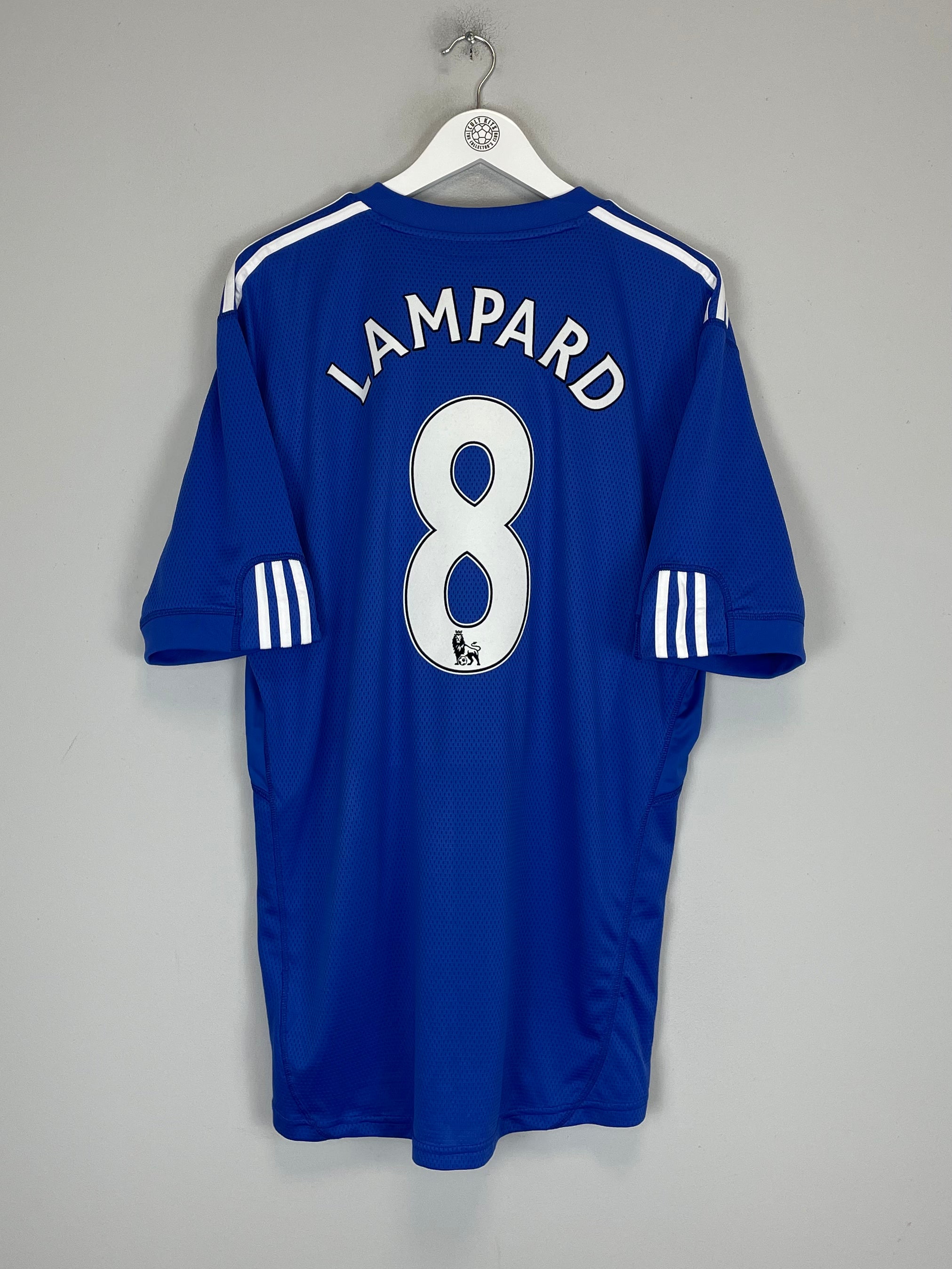 Shop 2009/10 CHELSEA LAMPARD #8 HOME SHIRT (XL) ADIDAS, classic football shirts, vintage football shirts & retro soccer jerseys at Cult Kits