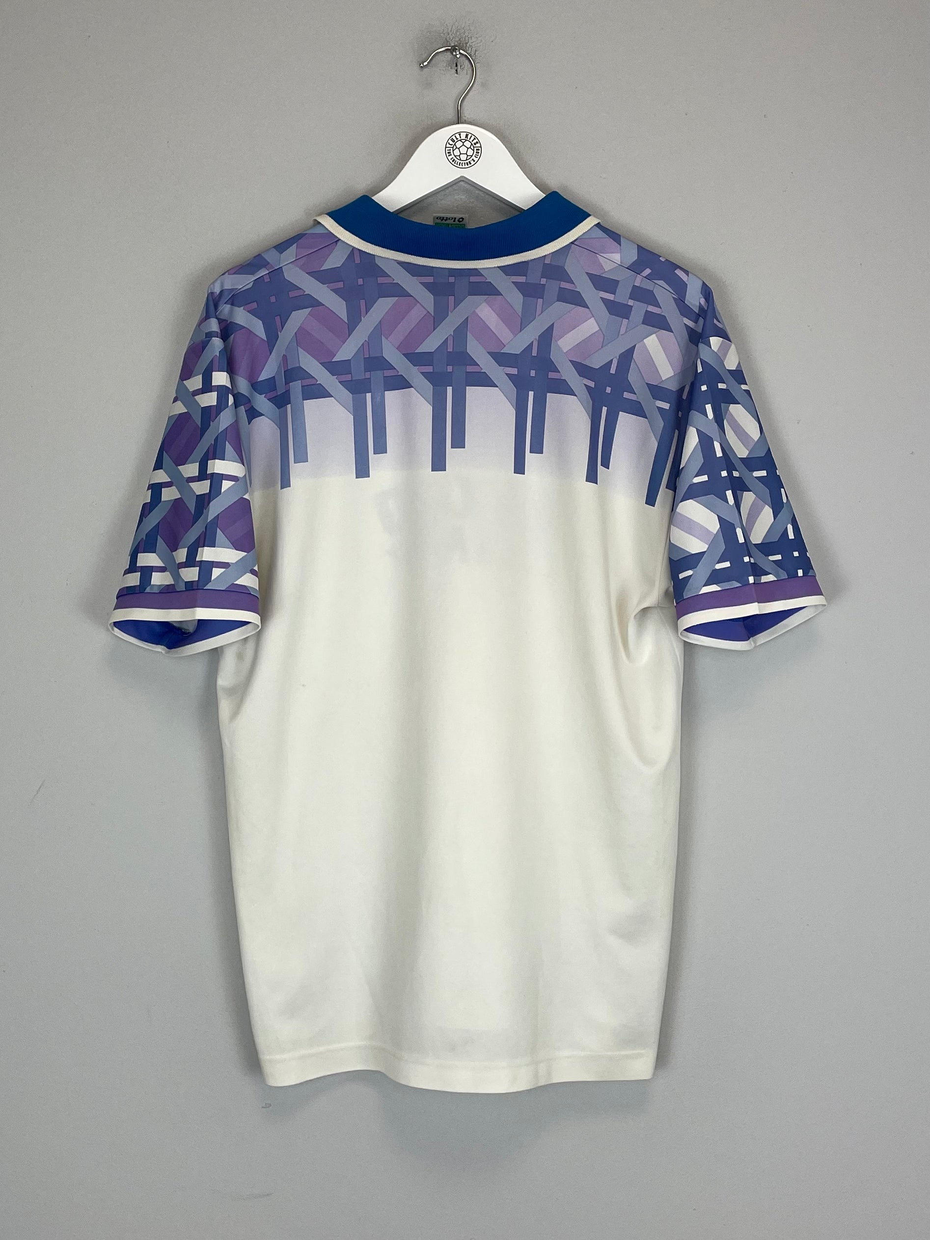 Shop 1994/96 NAPOLI AWAY SHIRT (M) LOTTO, classic football shirts, vintage football shirts & retro soccer jerseys at Cult Kits