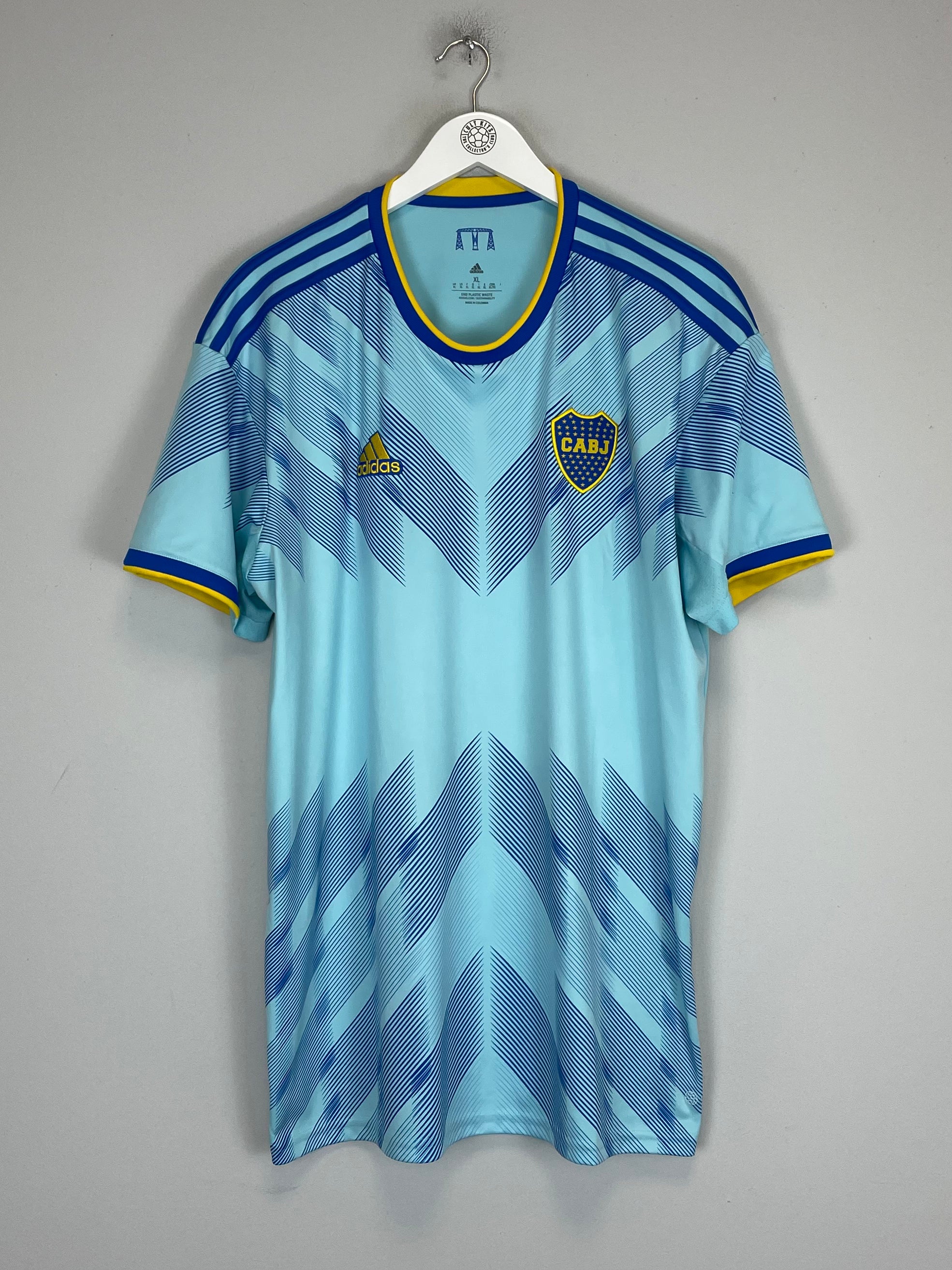 Shop 2023/24 BOCA JUNIORS THIRD SHIRT (XL) ADIDAS, classic football shirts, vintage football shirts & retro soccer jerseys at Cult Kits
