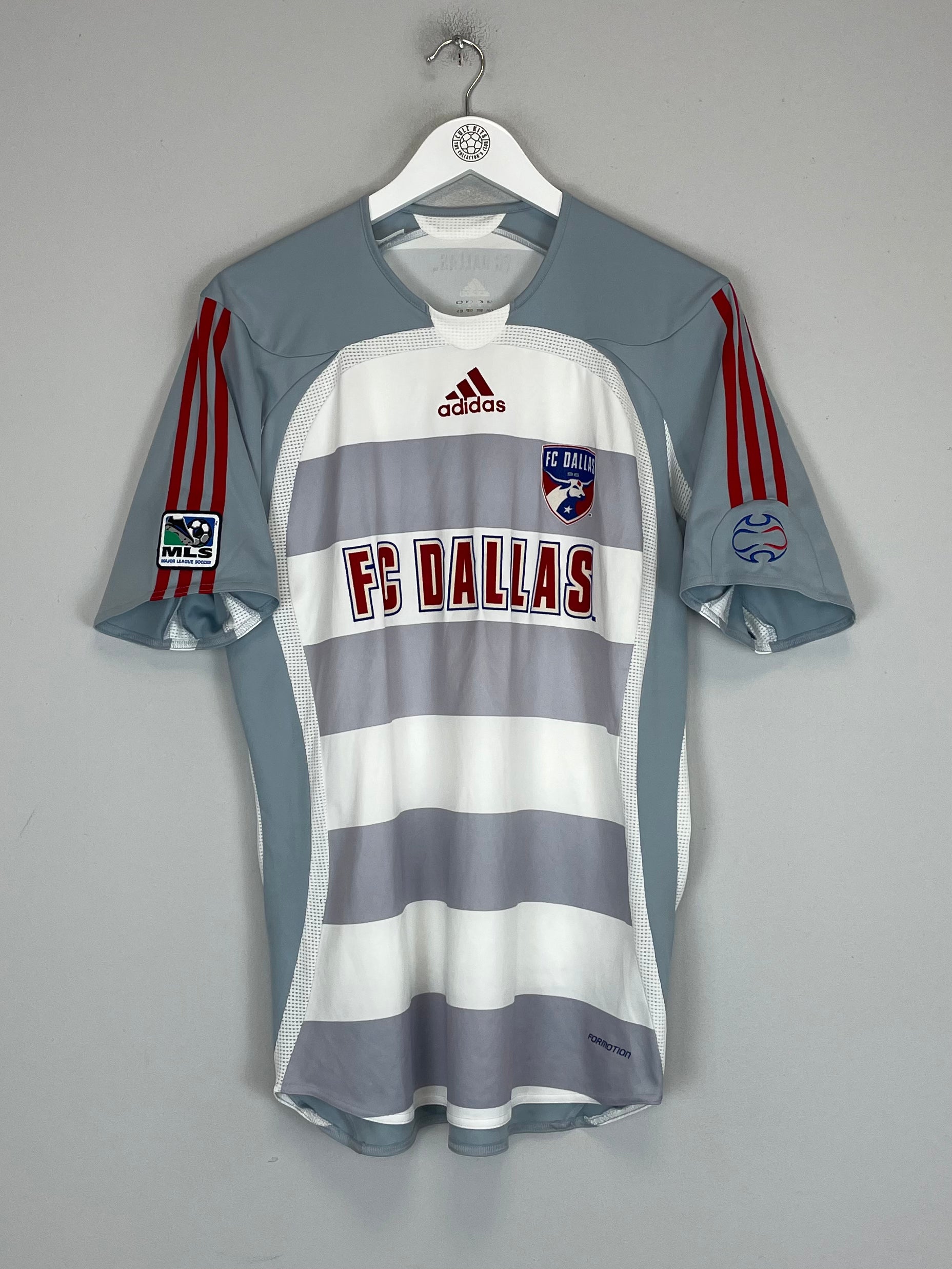 Shop 2006/07 FC DALLAS *PLAYER ISSUE* AWAY SHIRT (M) ADIDAS, classic football shirts, vintage football shirts & retro soccer jerseys at Cult Kits