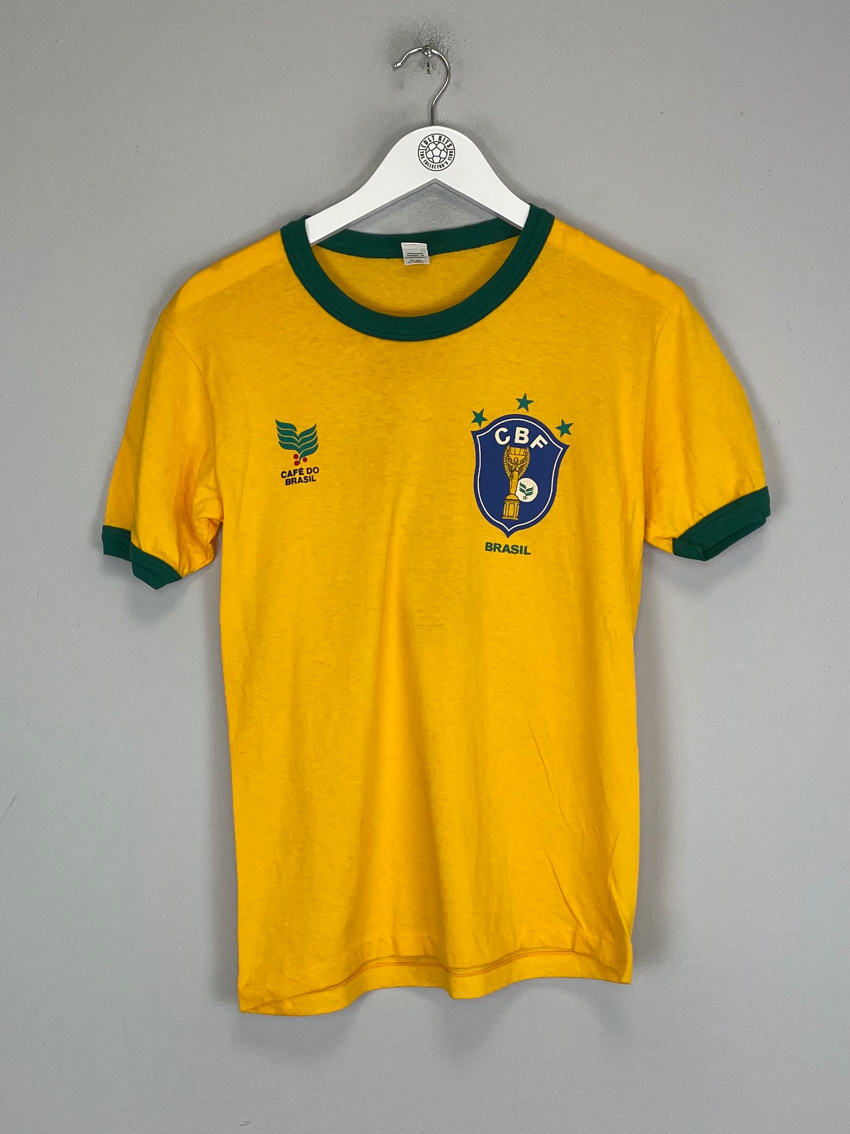1982/85 BRAZIL #7 FAN SHIRT (S) CAFE DO BRAZIL – Cult Kits 1982/85 BRAZIL #7 FAN SHIRT (S) CAFE DO BRAZIL – Cult Kits