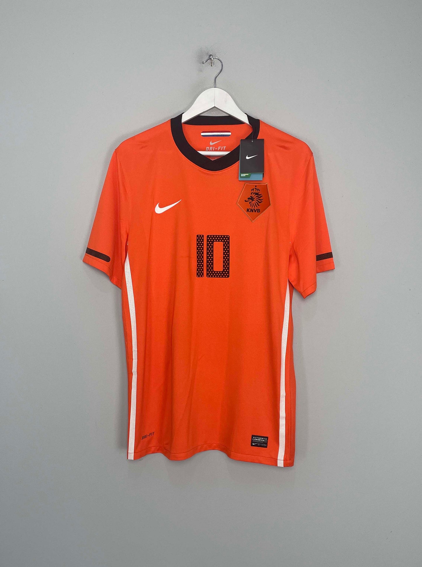 2010/11 NETHERLANDS SNEIJDER #10 *BNWT* HOME SHIRT (L) NIKE