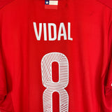 2014/15 CHILE VIDAL #8 HOME SHIRT (M) PUMA