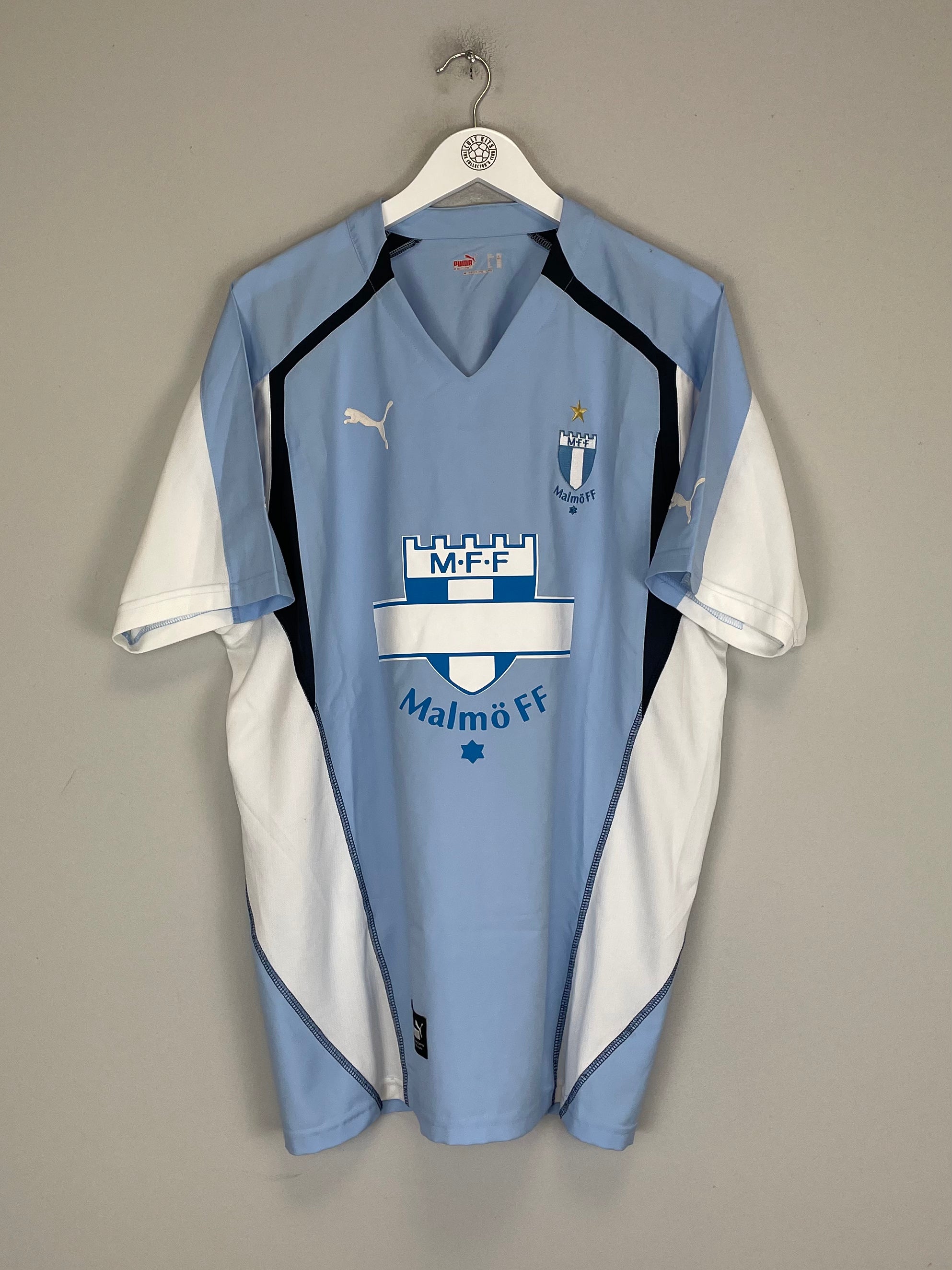 Shop 2006 MALMO HOME SHIRT (XXL) PUMA, classic football shirts, vintage football shirts & retro soccer jerseys at Cult Kits