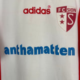 1996/97 FC SION HOME SHIRT (L) ADIDAS