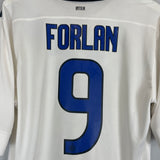 Shop 2011/12 INTER MILAN FORLAN #9 AWAY SHIRT (L) NIKE, classic football shirts, vintage football shirts & retro soccer jerseys at Cult Kits