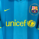 Shop 2007/08 BARCELONA RONALDINHO #10 AWAY SHIRT (XXL) NIKE, classic football shirts, vintage football shirts & retro soccer jerseys at Cult Kits