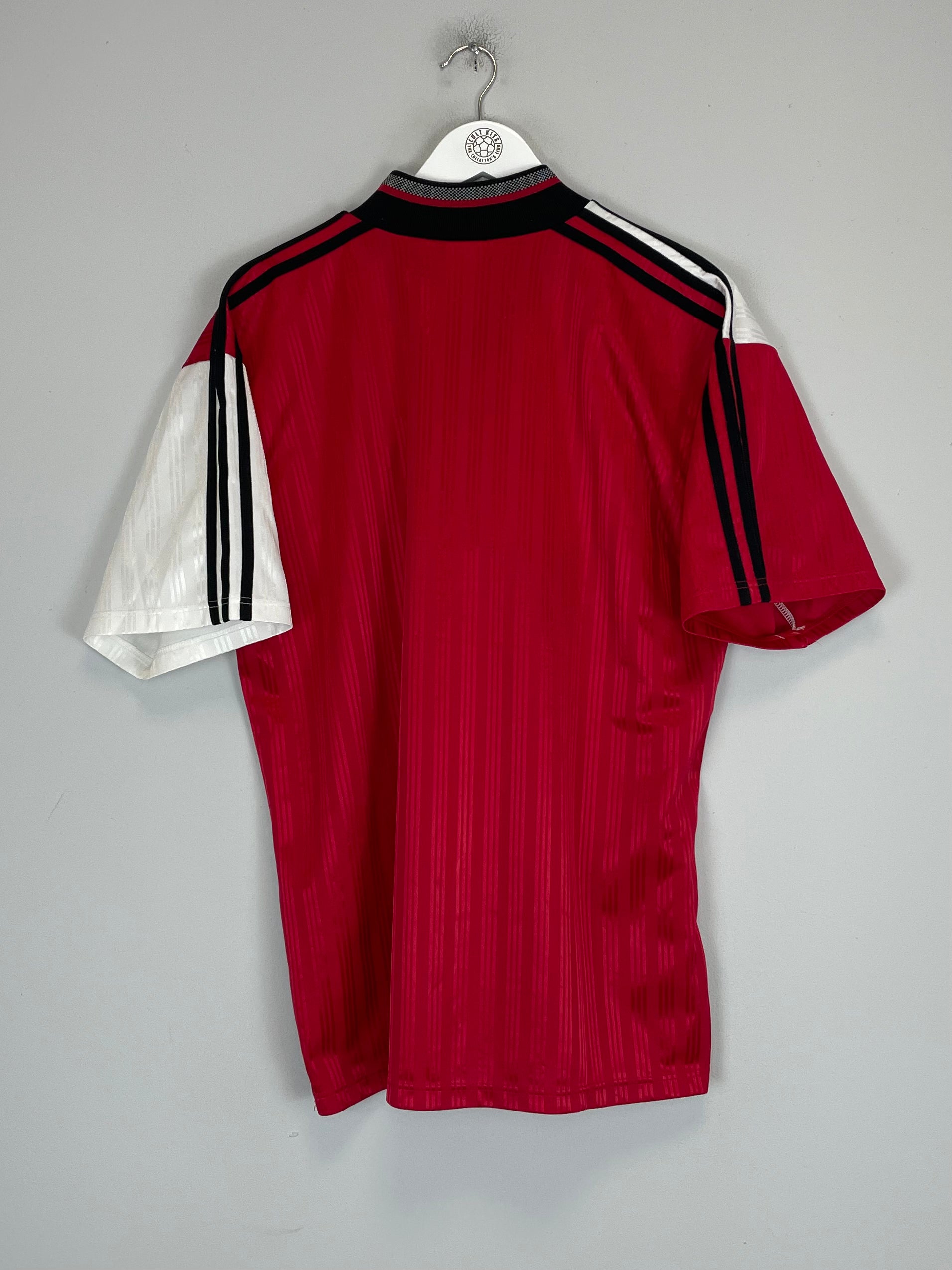 Shop 1995/96 RANGERS AWAY SHIRT (L) ADIDAS, classic football shirts, vintage football shirts & retro soccer jerseys at Cult Kits