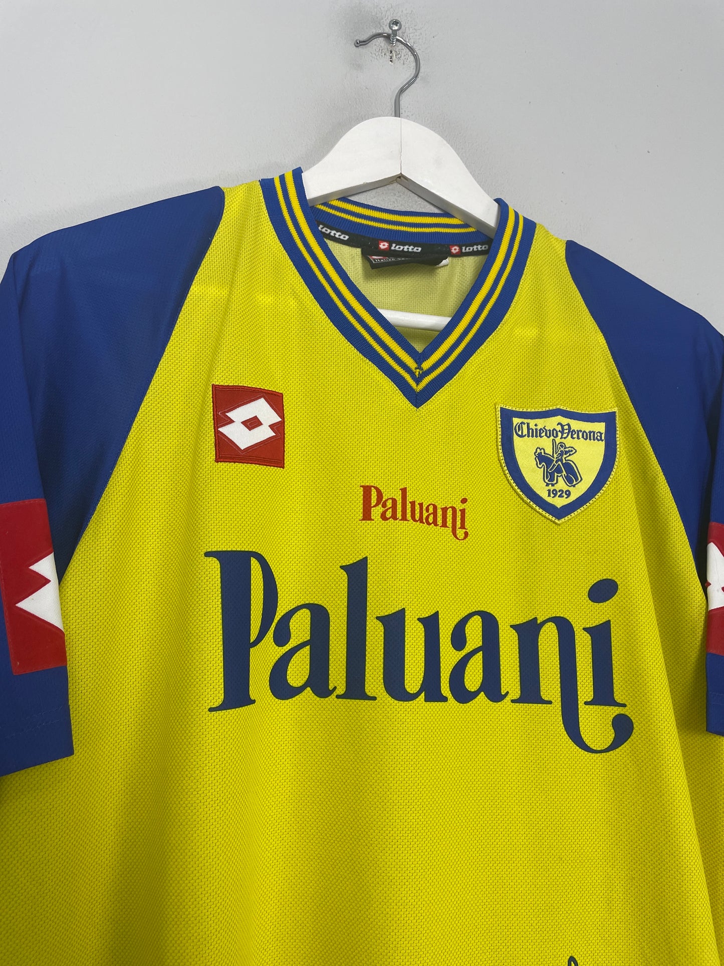2003/04 CHIEVO HOME SHIRT (XL) LOTTO