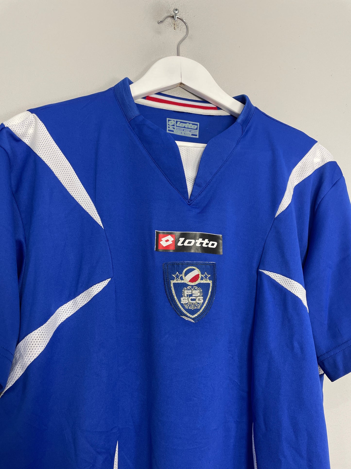 2006/07 SERBIA HOME SHIRT (XL) LOTTO