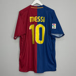 Shop 2008/09 BARCELONA MESSI #10 HOME SHIRT (XL) NIKE, classic football shirts, vintage football shirts & retro soccer jerseys at Cult Kits