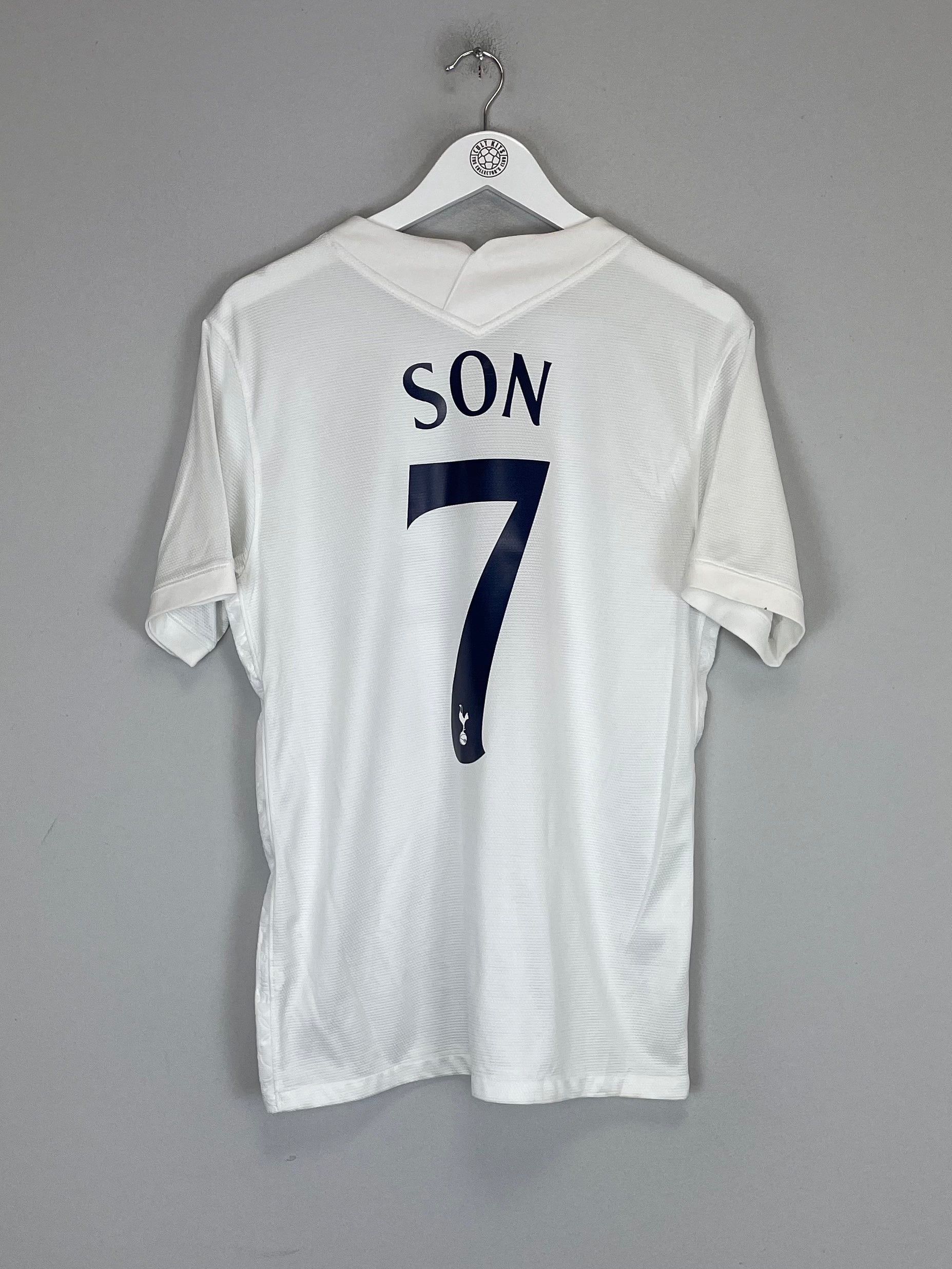 Shop 2021/22 TOTTENHAM SON #7 HOME SHIRT (M) NIKE, classic football shirts, vintage football shirts & retro soccer jerseys at Cult Kits