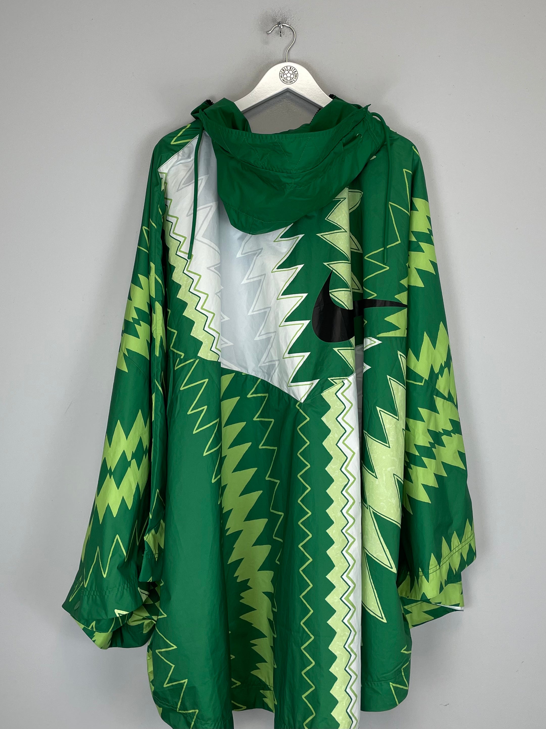 Shop 2020 NIGERIA PONCHO *BNWT* NIKE, classic football shirts, vintage football shirts & retro soccer jerseys at Cult Kits