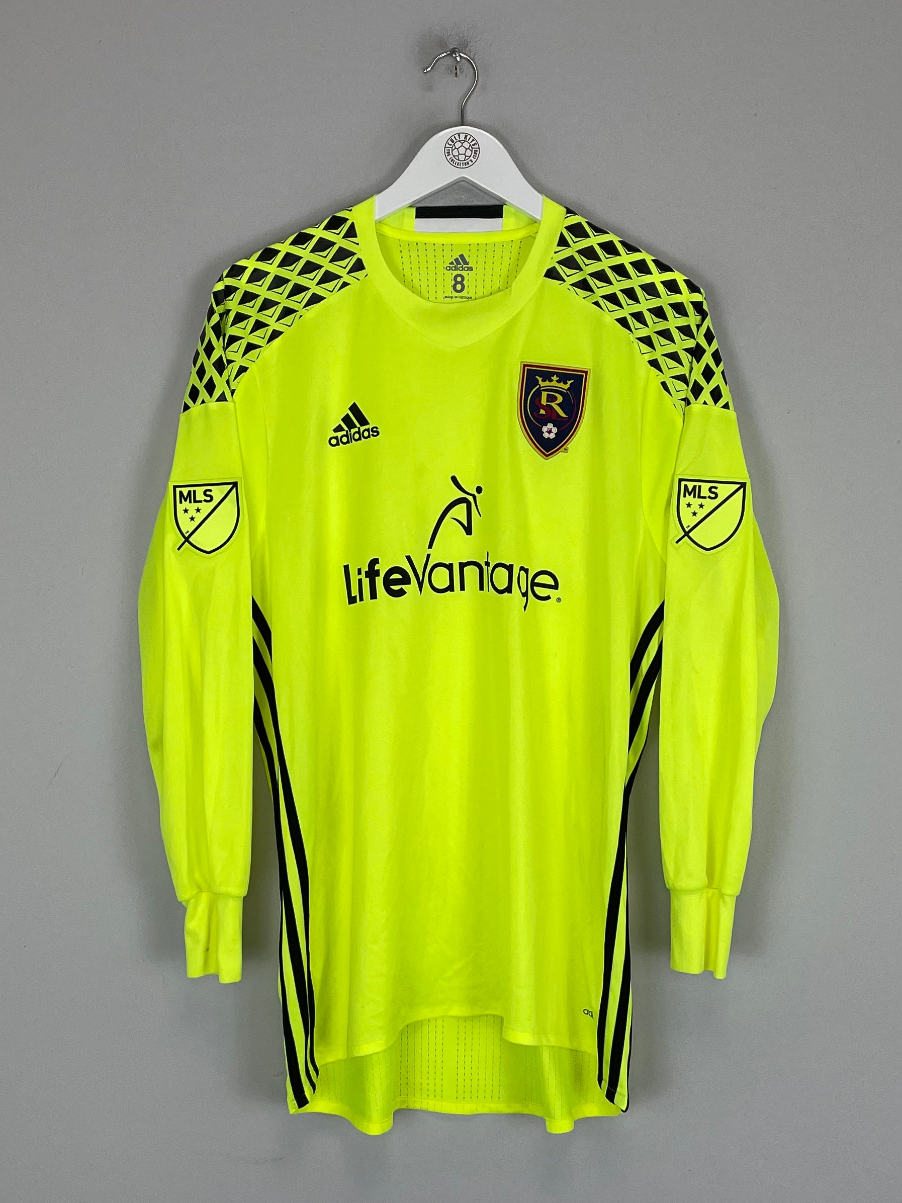 Shop 2016 REAL SALT LAKE *PLAYER ISSUE* GK SHIRT (XL) ADIDAS, classic football shirts, vintage football shirts & retro soccer jerseys at Cult Kits