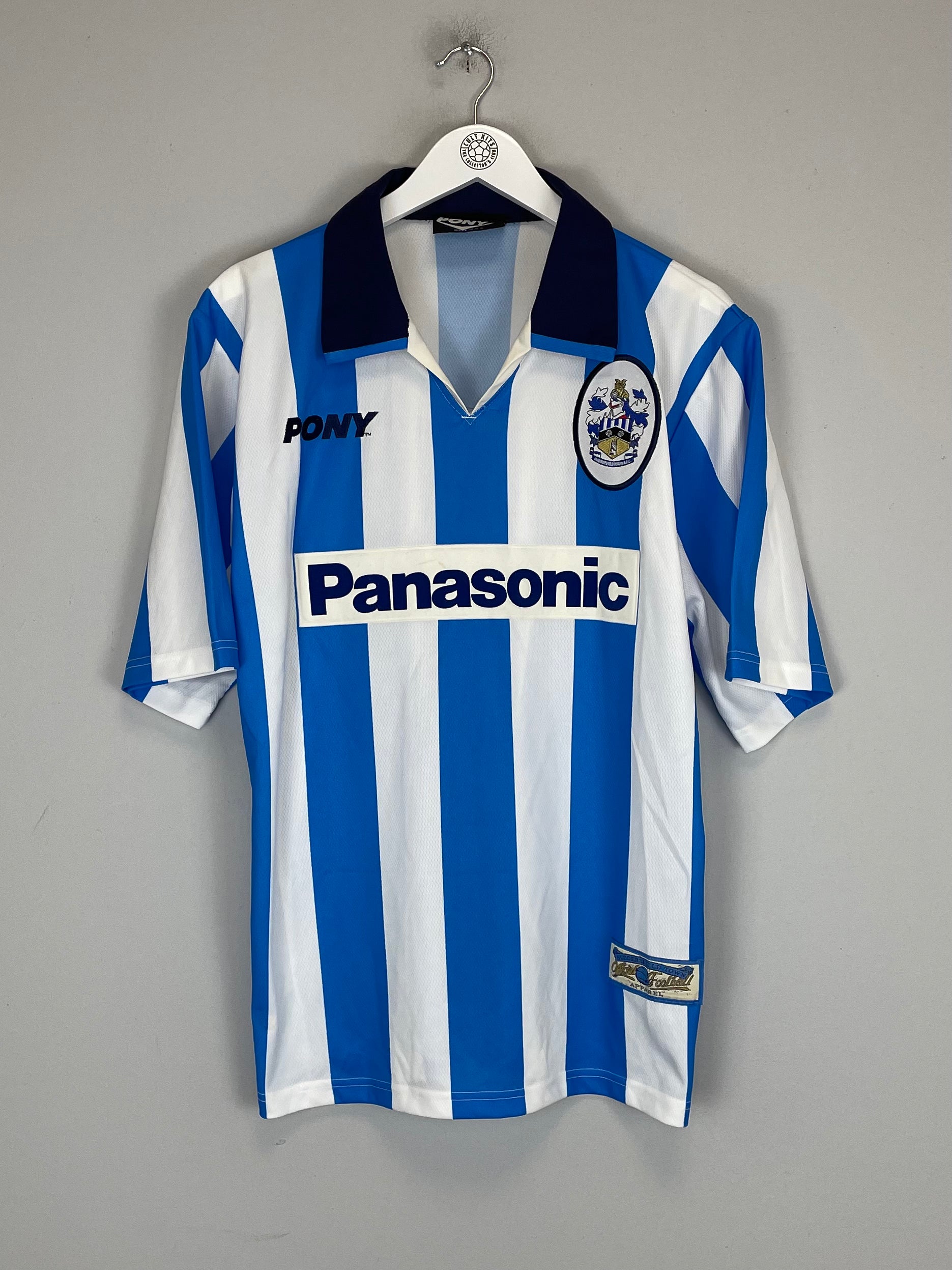 Shop 1997/99 HUDDERSFIELD HOME SHIRT (L) PONY, classic football shirts, vintage football shirts & retro soccer jerseys at Cult Kits